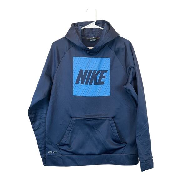 Mens Nike Dri-fit Athletic Pullover Sweatshirt Hoodie Athleisure Active Gym M - Picture 1 of 4